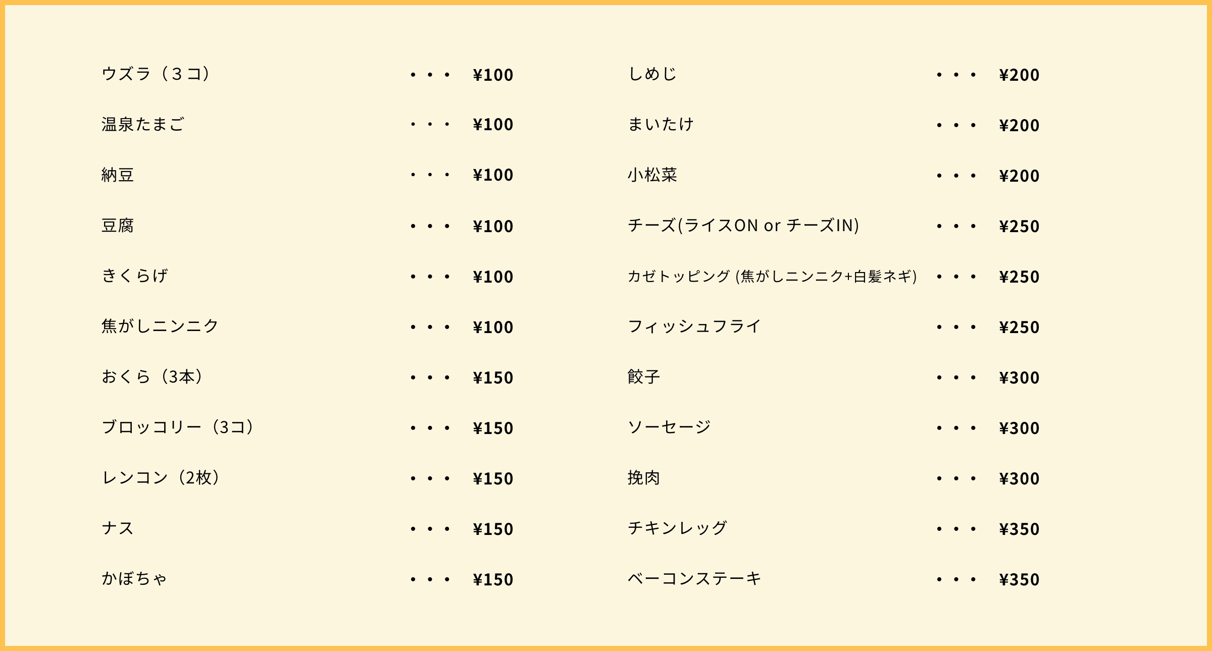 トッピング